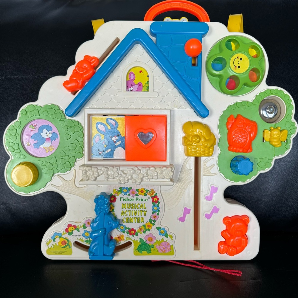 Vintage 1985 Fisher Price Activity Center Toy
